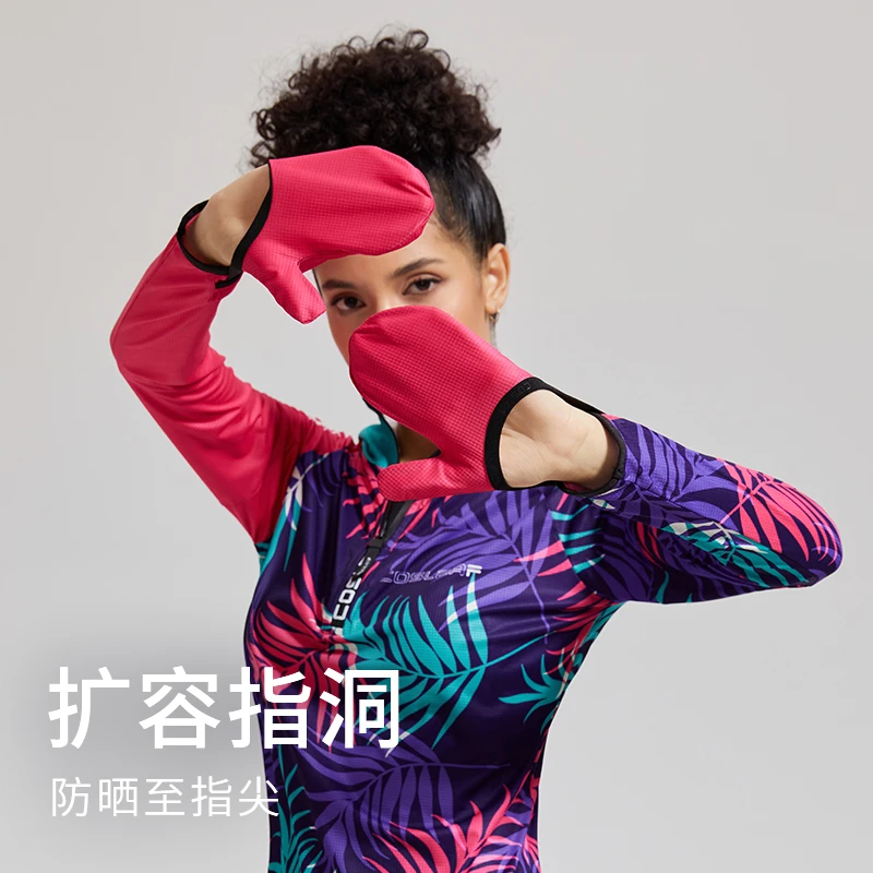 户外修身休闲时尚显瘦运动健身连帽半胸拉链长袖女