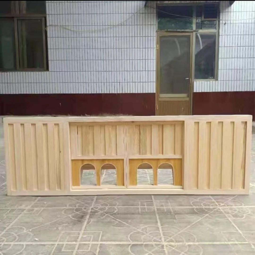 鸽舍鸽子进出口赛鸽实木避光推拉门隔断放飞信鸽进笼进出口