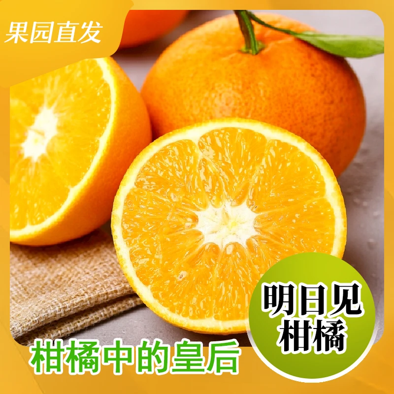 【阳哥专属】四川正宗明日见新鲜采摘水果细嫩多汁脆甜5斤/8斤包邮