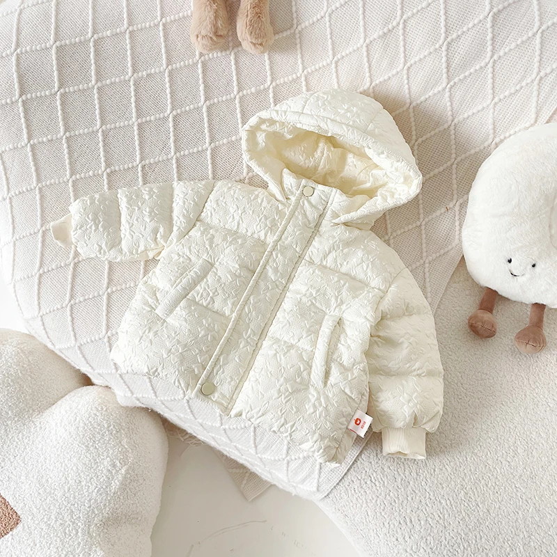 【现货】DW233501冬季新款儿童羽绒服新国标90白鸭绒连帽加绒外套