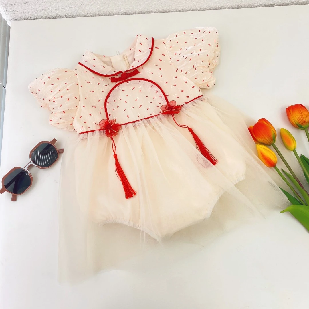 xp223126婴幼儿包屁衣纱裙