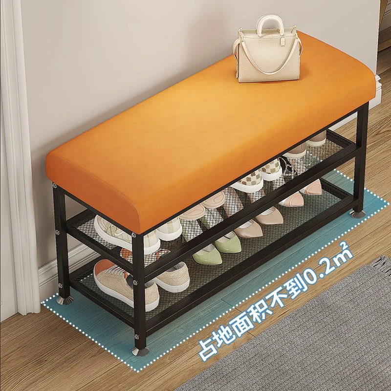 换鞋凳鞋柜坐凳一体穿鞋凳可坐轻奢鞋架客厅家用门口长条收纳鞋凳
