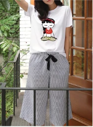 高端瑜伽小人T恤