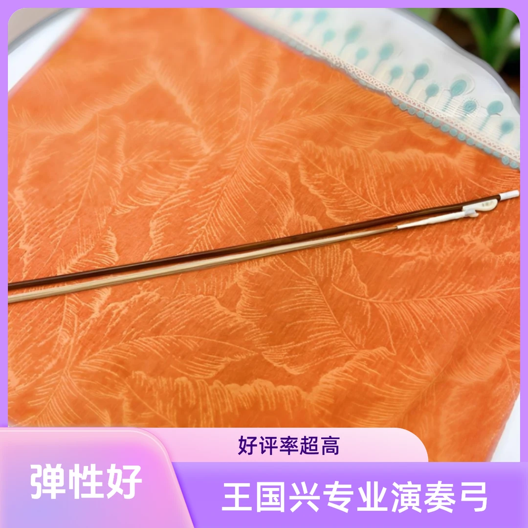 王国兴二胡专业演奏琴手工弓白马尾弹性好独奏二胡弓厂家直销