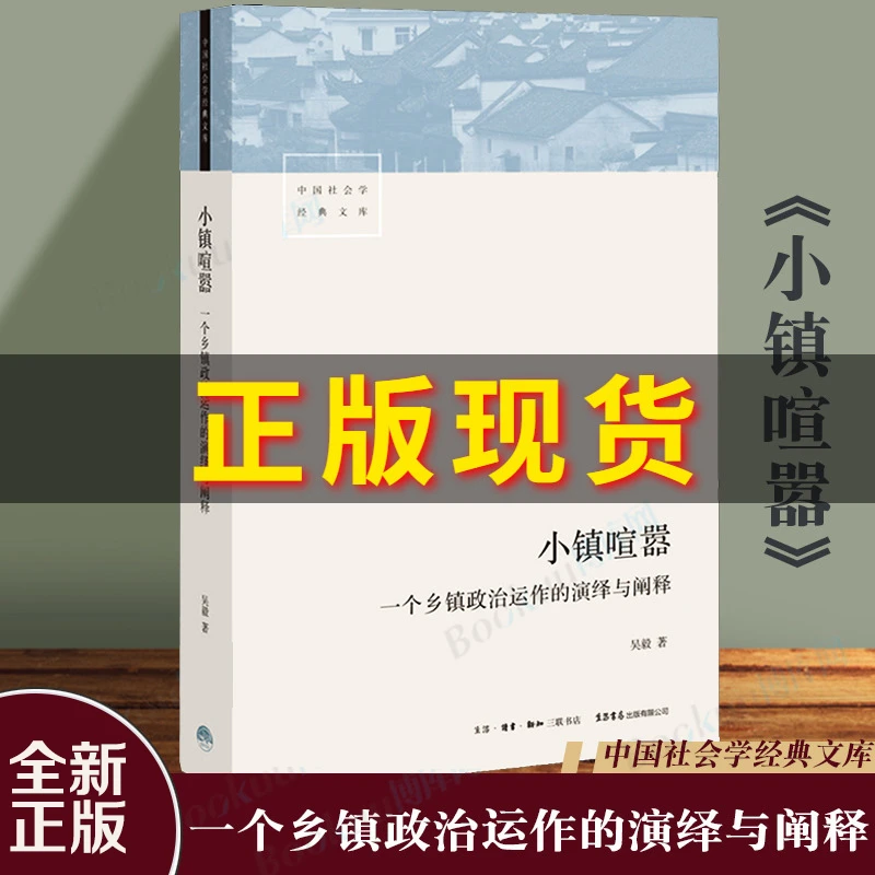小镇喧嚣 一个乡镇政治运作的演绎与阐释 吴毅 著 中国社会学经典