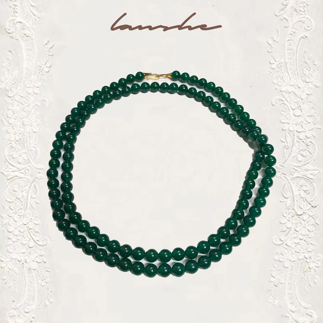 合金合成锆石项链 Lanshe阑舍配饰·气质百搭优雅叠戴长链