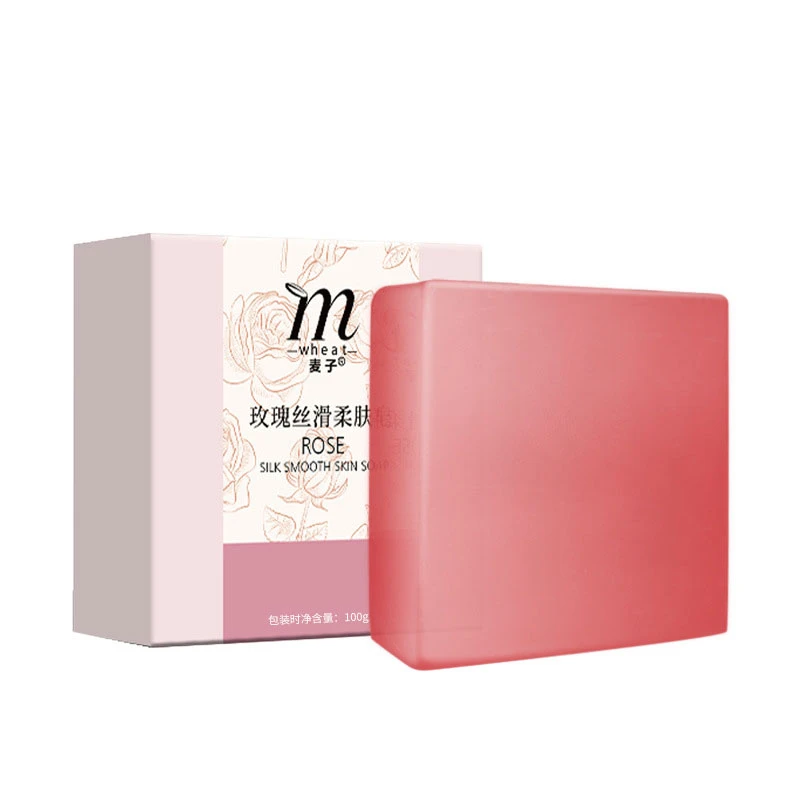 玫瑰丝滑柔肤皂100g
