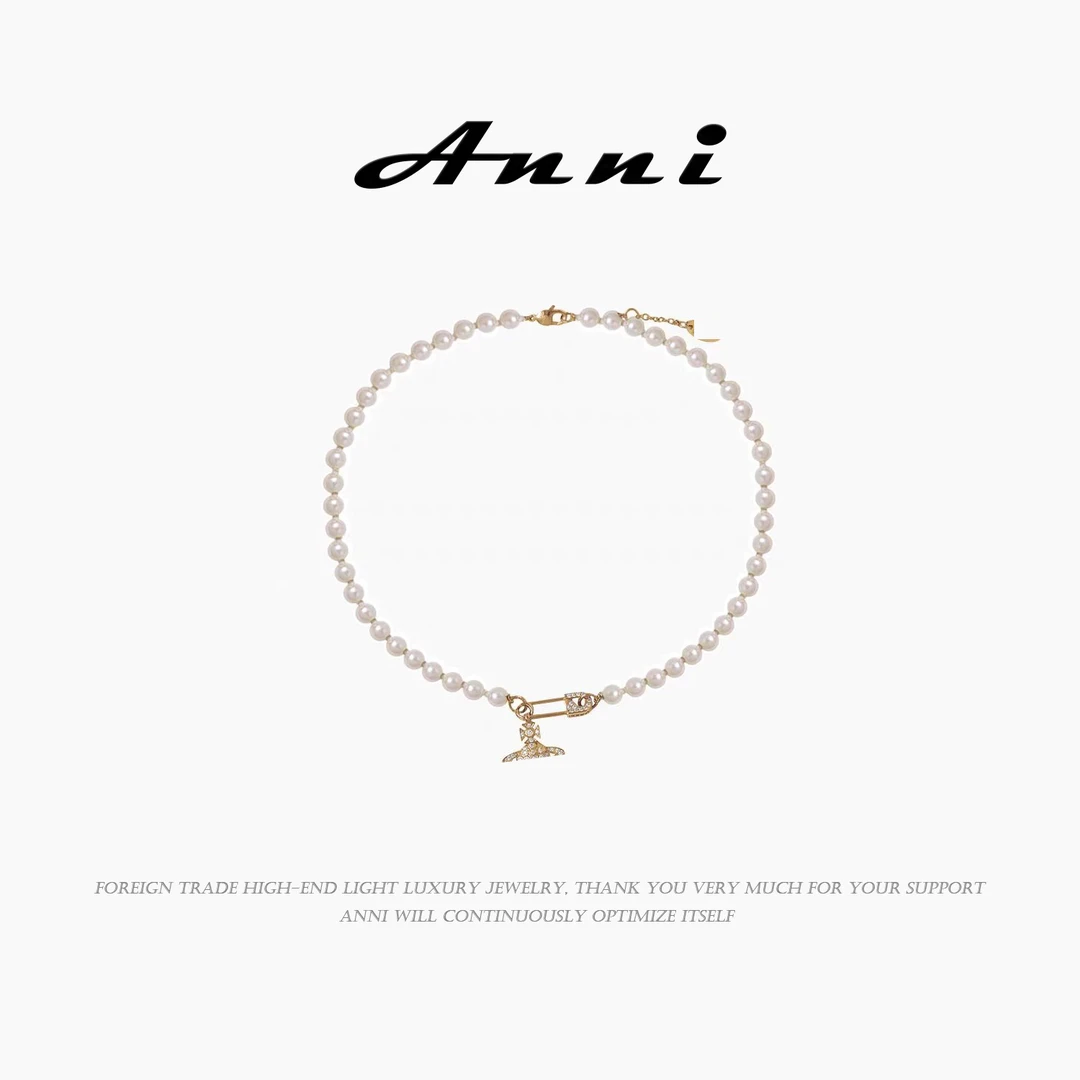 铜合金项链 Anni轻奢【D3297】时尚气质可爱百搭小众简约精致项链10