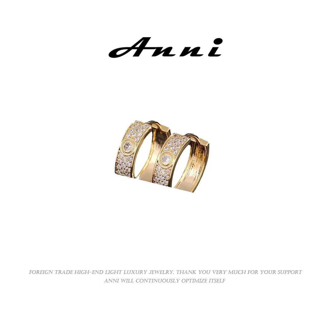 Anni轻奢【D3212】时尚小众百搭气质个性简约精致耳饰10