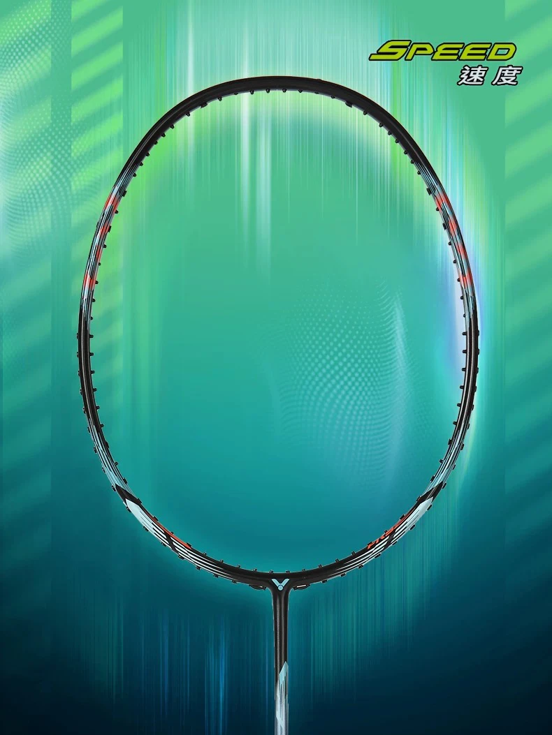 官网正品威克多VICTOR胜利羽毛球拍ARS-33H速度型全碳素高磅单拍