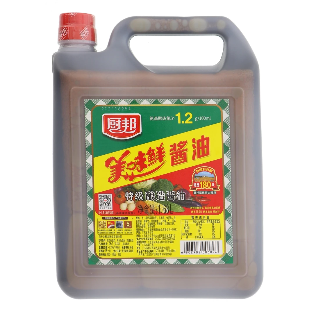 厨邦美味鲜酱油 1680ml