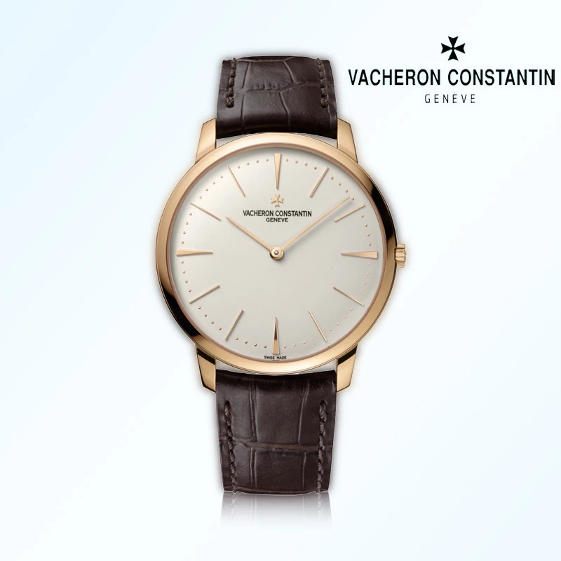 99新 Vacheron Constantin/江诗丹顿 81180粉红金/40mm正装手表