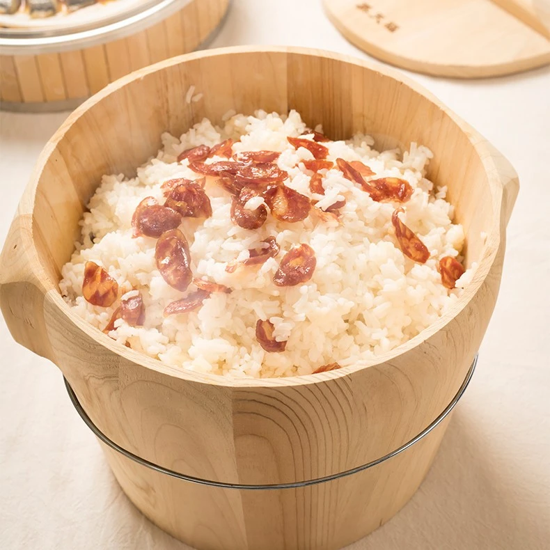【阿巧饭团专属】蒸天福杉木饭甑子蒸饭木桶厨房饭桶餐厅蒸米饭神器