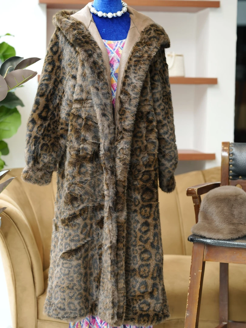 HZHJ原创设计师款  豹纹外套大衣合集高级洋气雅丹