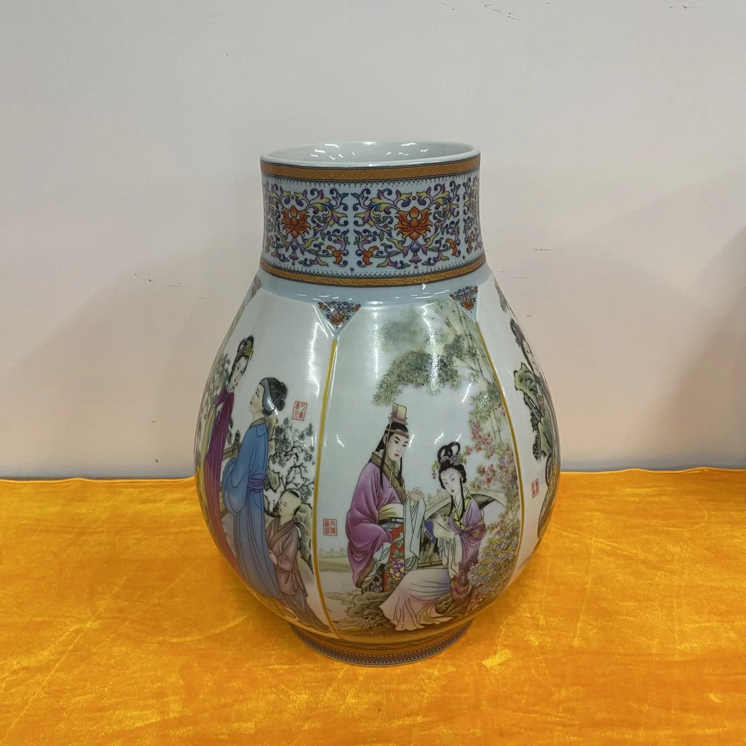 景德镇陶瓷大师作品  张松茂/徐亚凤 梦回红楼
