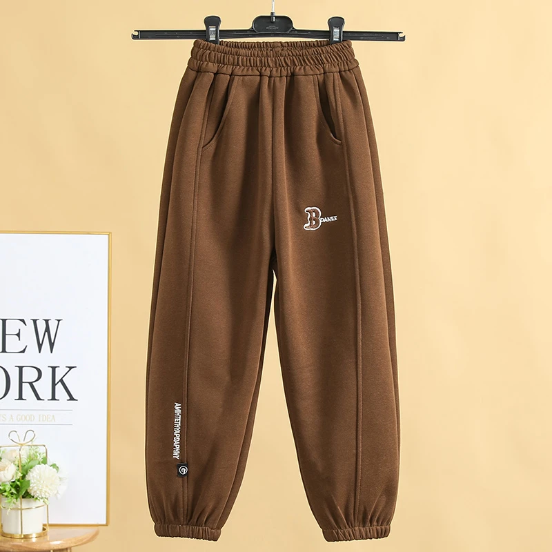 女童春秋卫裤儿童外穿宽松休闲裤秋季女宝宝中大童秋冬百搭运动裤