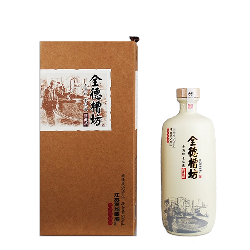 全德全德槽坊 窖藏酒 高度年份封坛白酒 浓香型纯粮酒52度500ml