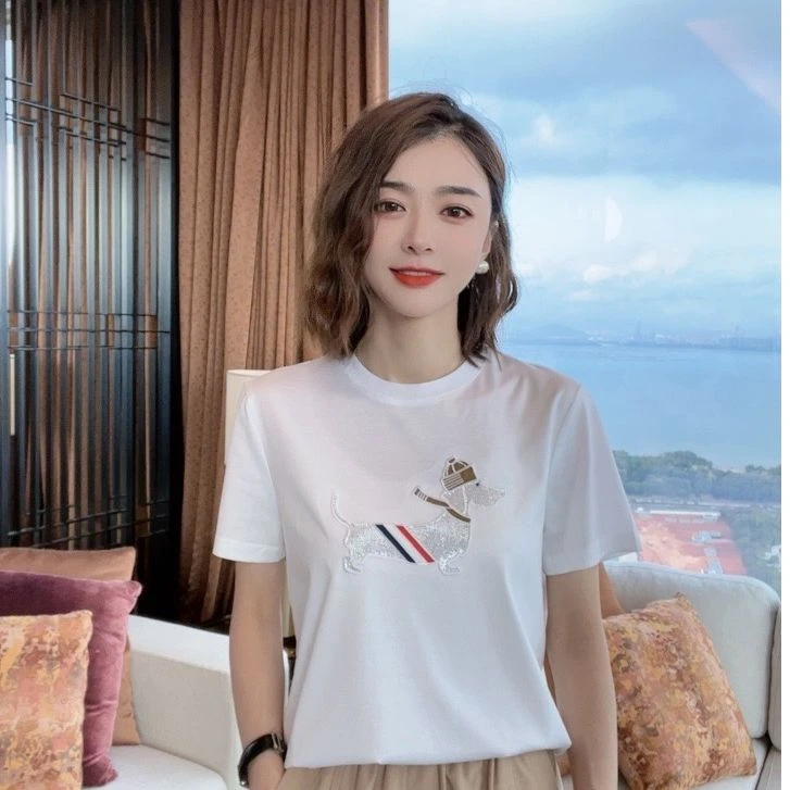 休闲小狗女士短袖T恤H8TX01C24017