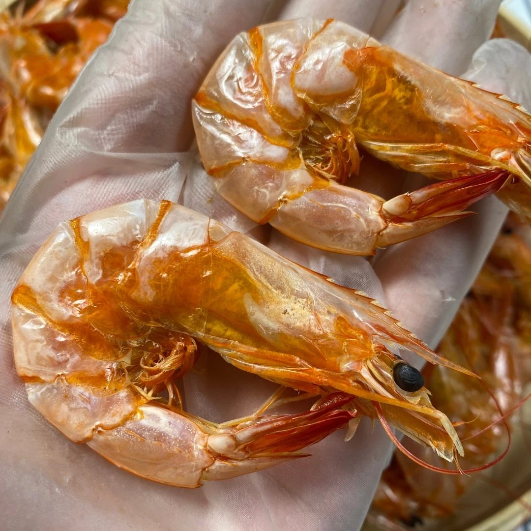 咸咸家湛江特产带壳红虾即吃零食煮粥炖汤聊天点心