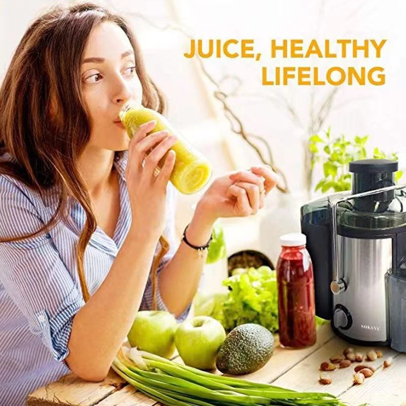 家用鲜榨果汁机大口径多功能榨汁机水果机