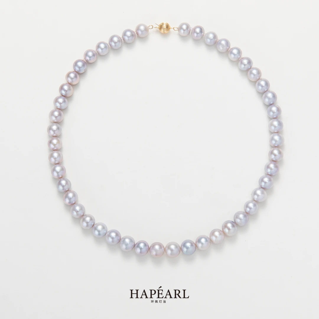 【环佩玎当旗舰店】苍穹天然无核淡水珍珠项链约8.3-9.3mm