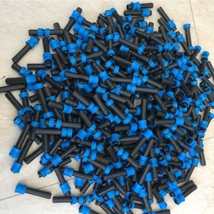 16mm滴水贴片式 滴灌管节 水灌溉设备接头 滴灌接头 16mm直通接头