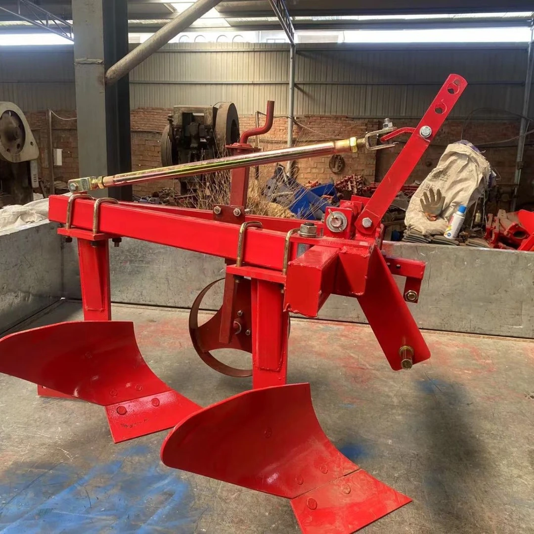 铧式犁 小马力拖拉机悬挂式耕地铧犁 双铧犁 220铧犁可摇摆型