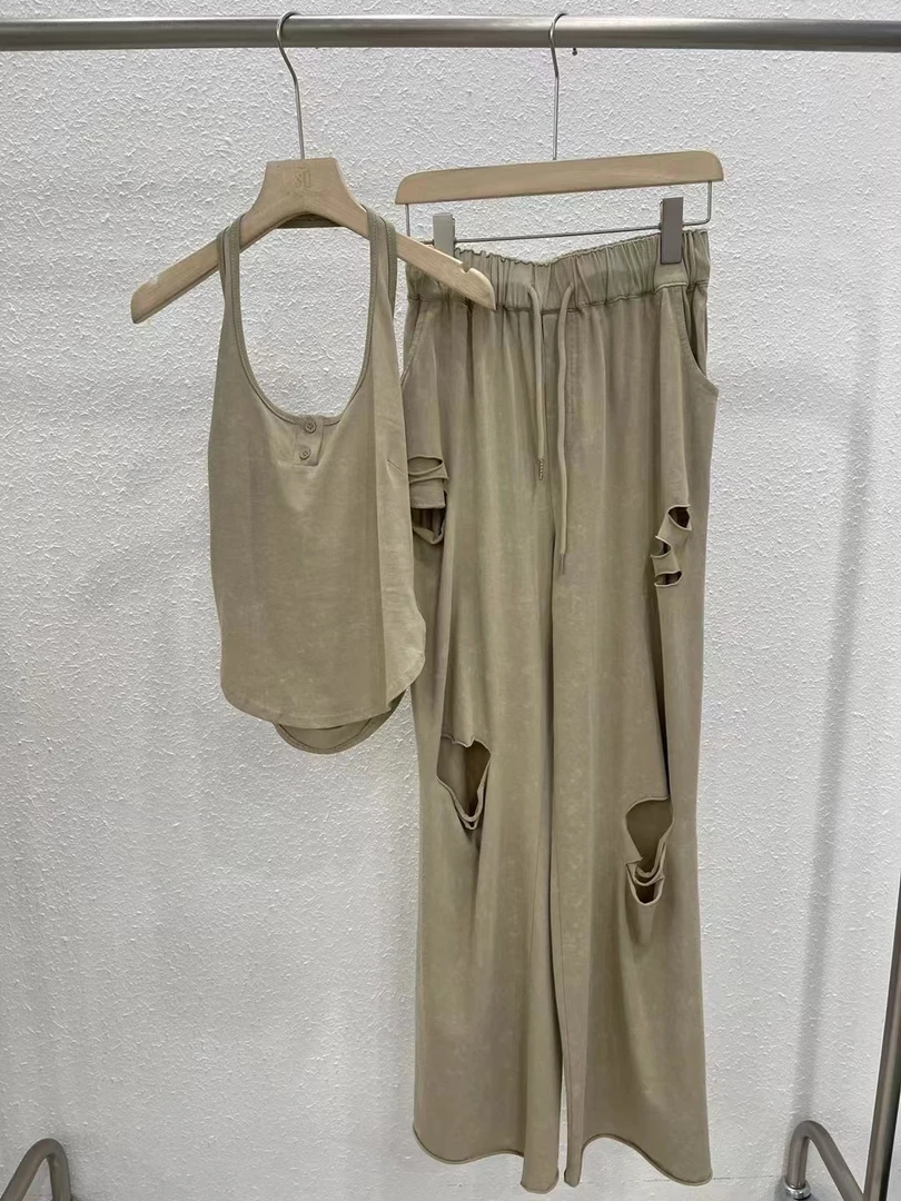 新款当季爆款女装小香风针织衫阔腿裤套装女裙风衣外套