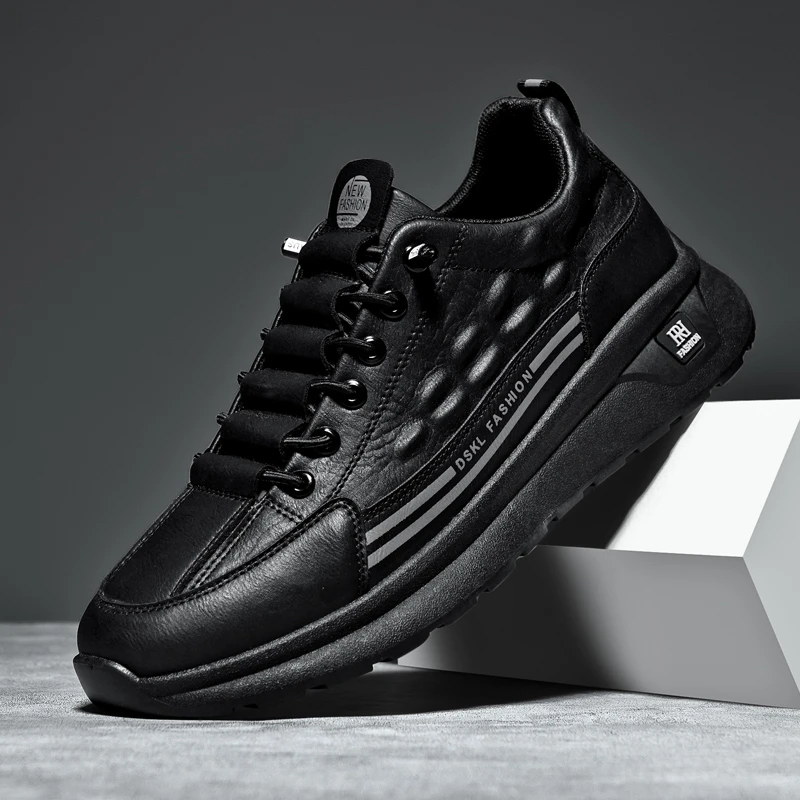 【轻奢品质】新款男鞋冬季加绒轻便潮流保暖百搭软底休闲鞋