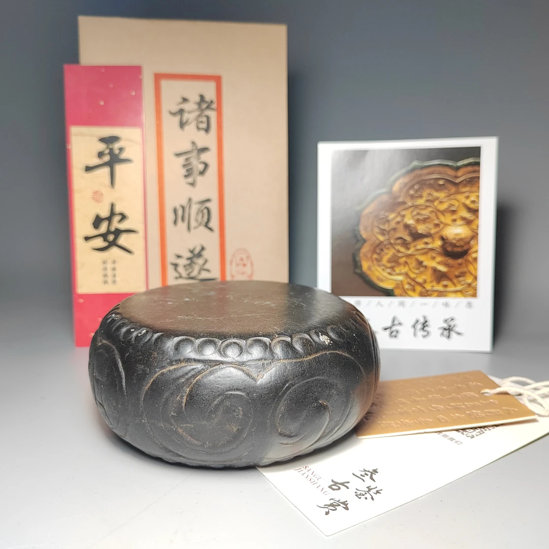 非遗手工制作旧物壶承石雕刻SG010