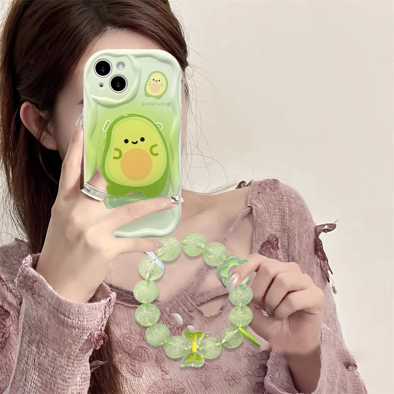 牛油果适用苹果13/14promax手机壳12全包11华为/oppo/vivo/小米