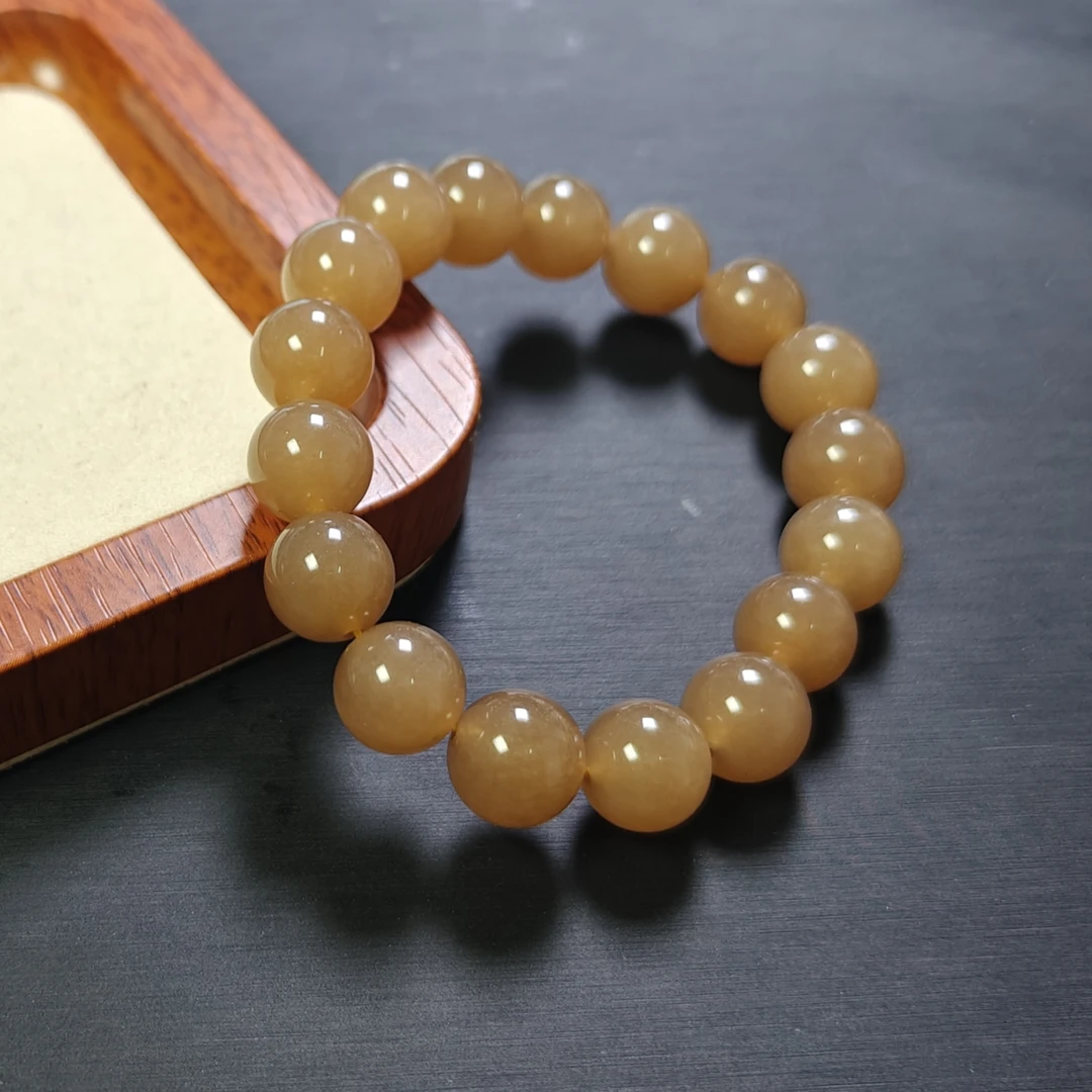 [阿焕甄选]新疆且末糖糖料12m手串-090