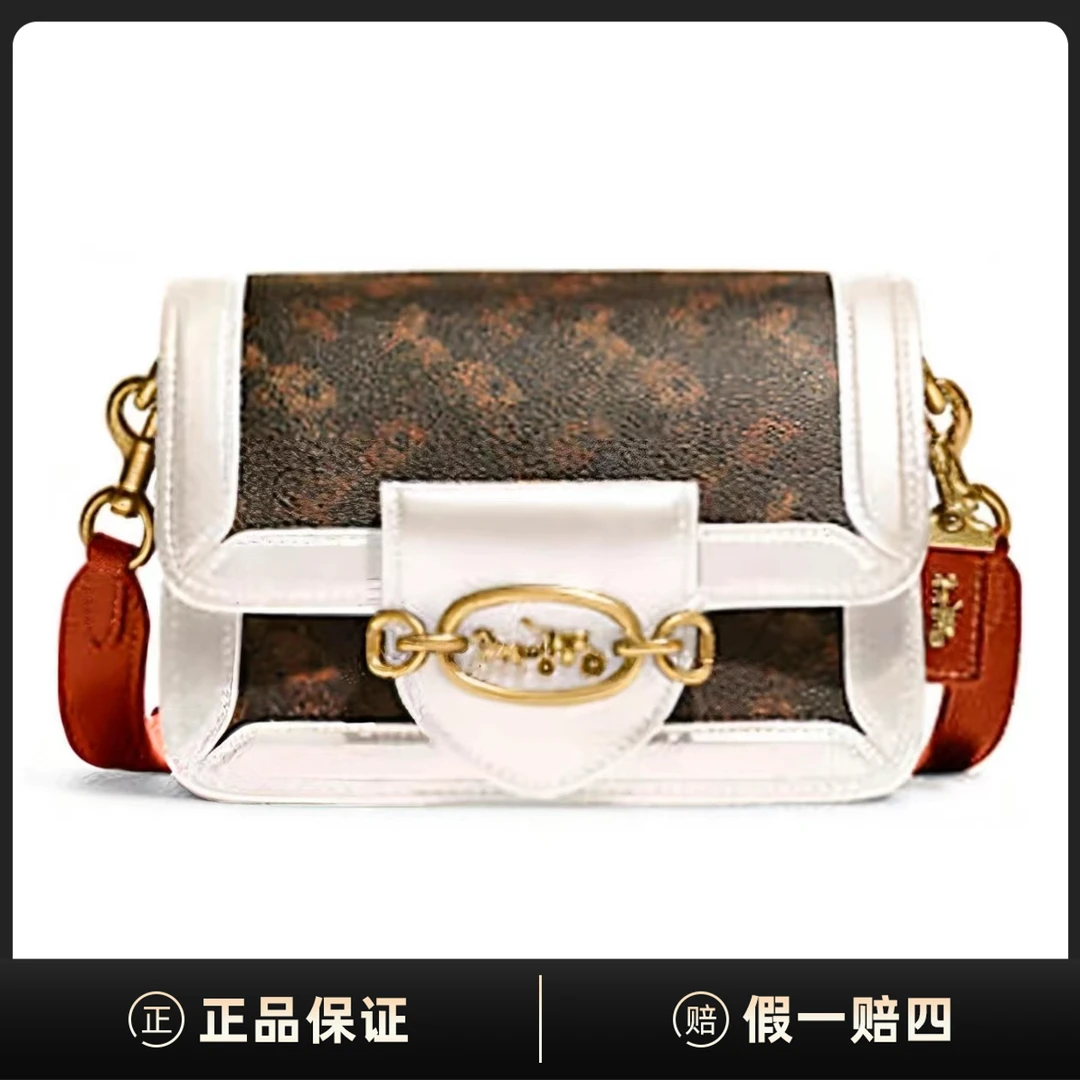 99新 COACH/蔻驰 Hero 18手提单肩斜挎包/EA01991