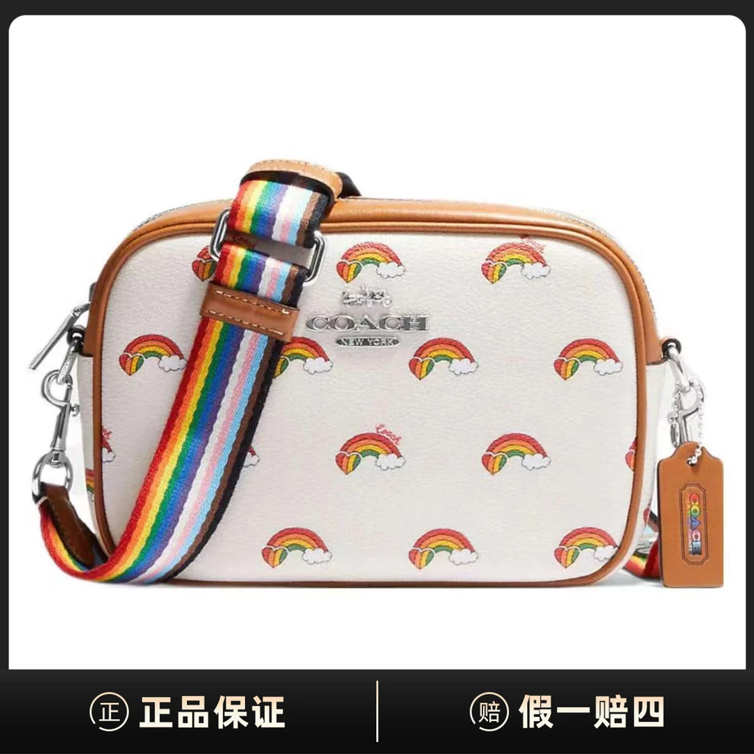全新未使用 COACH/蔻驰 斜挎包相机包D458039/E