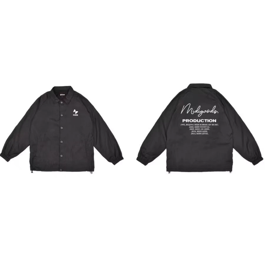 迷笛不止音乐节MIDIGOODS主题夹克户外黑色