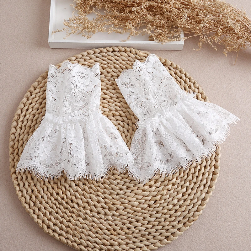 假袖口打底假袖子短接袖女百搭网纱蕾丝白色装饰衣服配饰卫衣毛衣