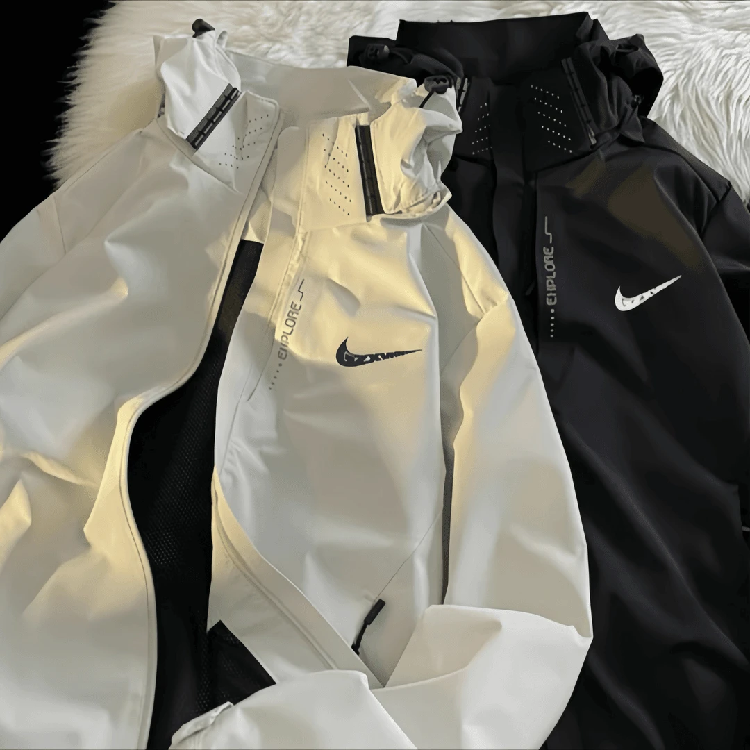 品牌秋冬男女户外冲锋衣休闲运动防水防风情侣男女同款拆卸帽外套