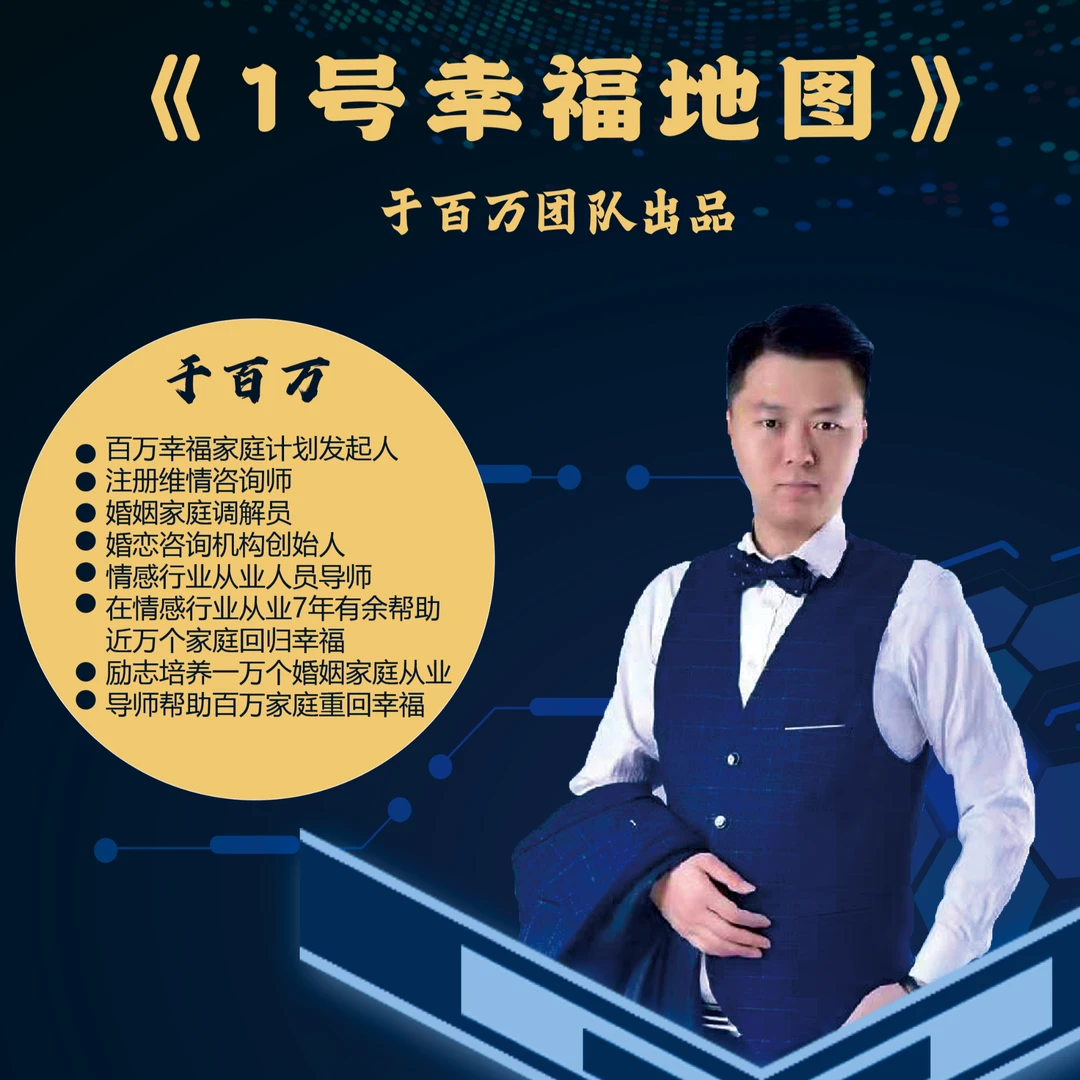 1号《幸福地图》于百万团队精品课程
