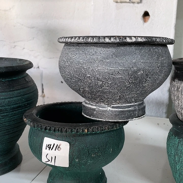 红陶20CM（含）-50CM（不含）有孔一对