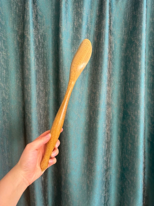 孙善升正品绿檀木莲花拍敲打美容院擀筋按摩背部腰腿全身用