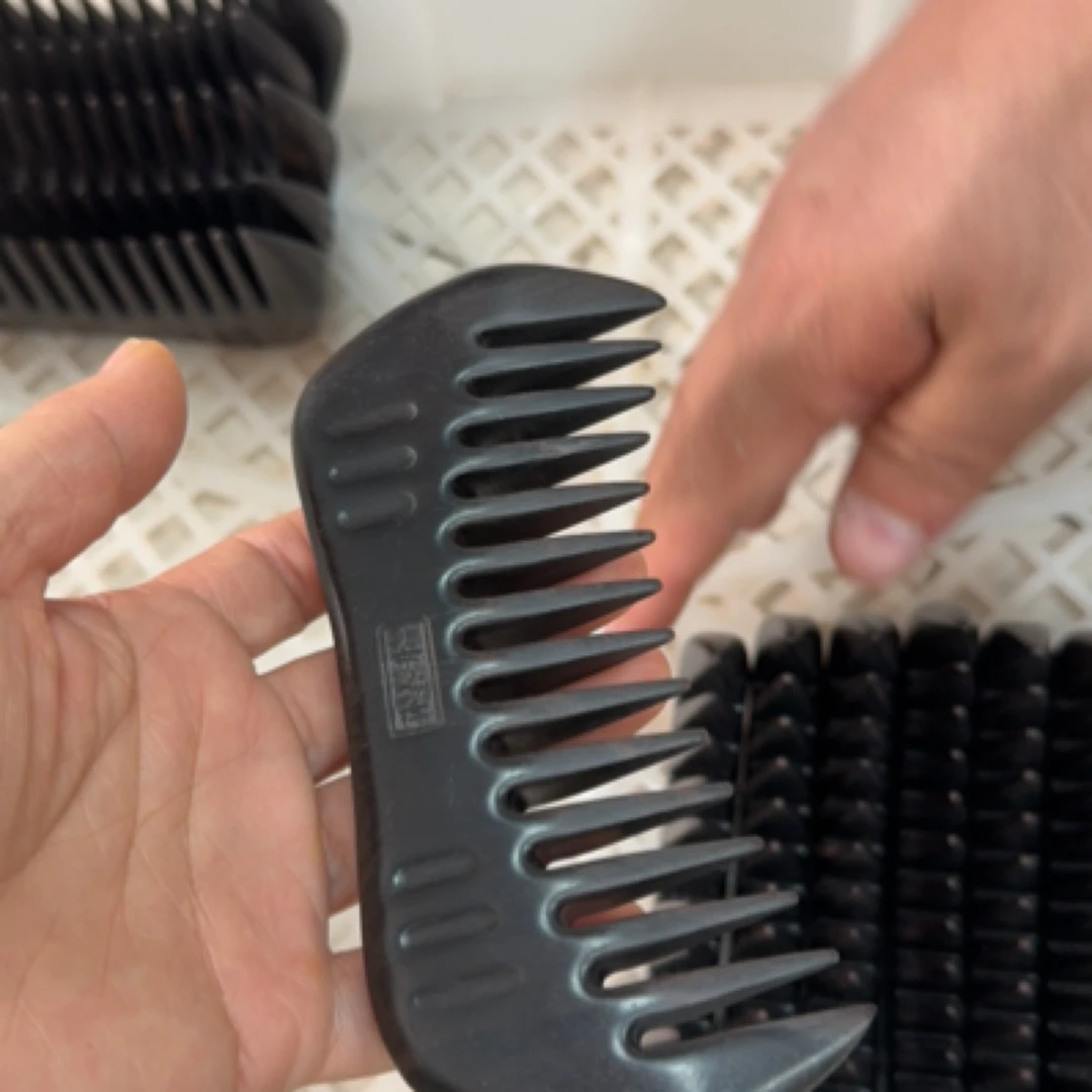 孙善升紫光檀大月按摩梳疏通梳