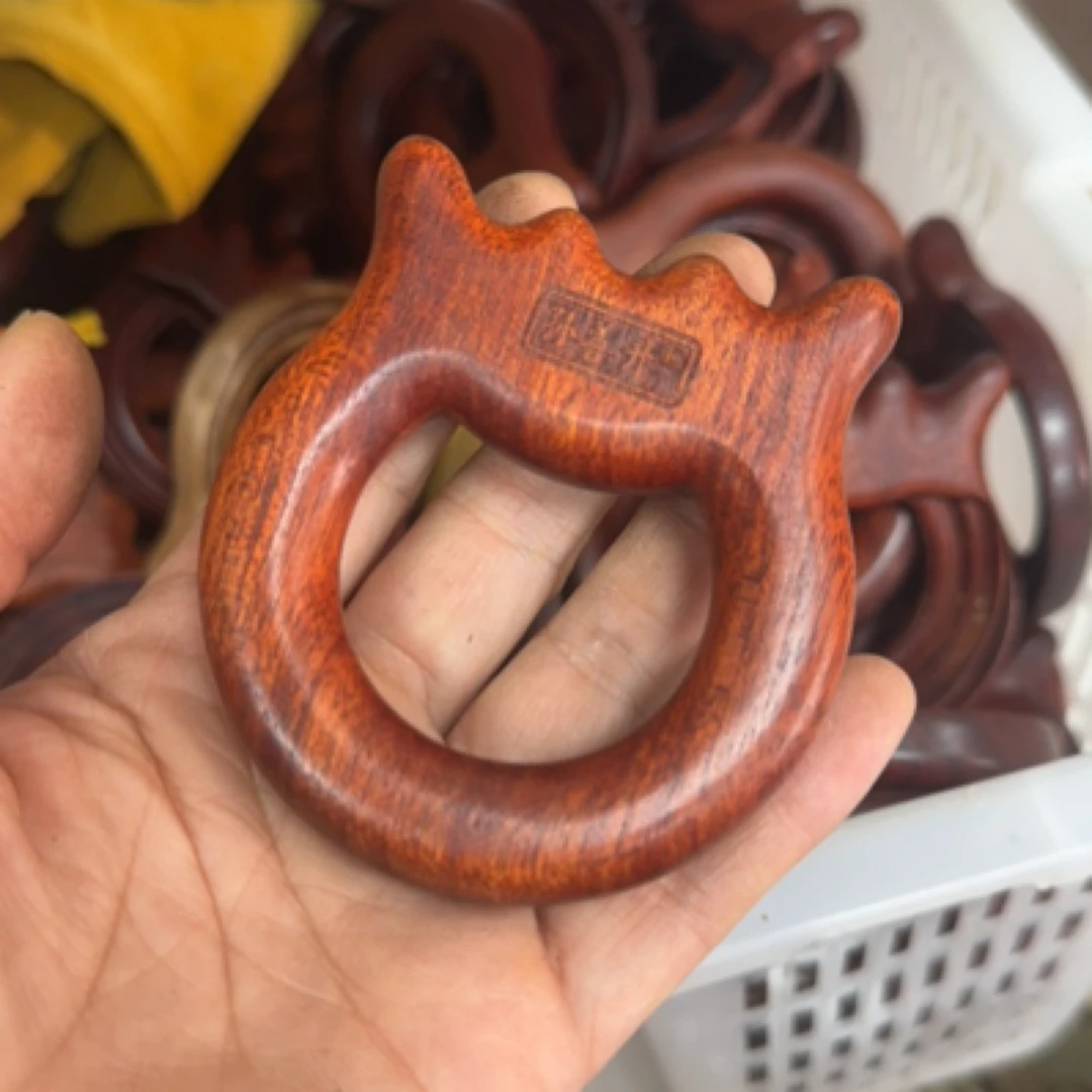 孙善升专利红檀正品猫耳朵手掌推板疏通经络