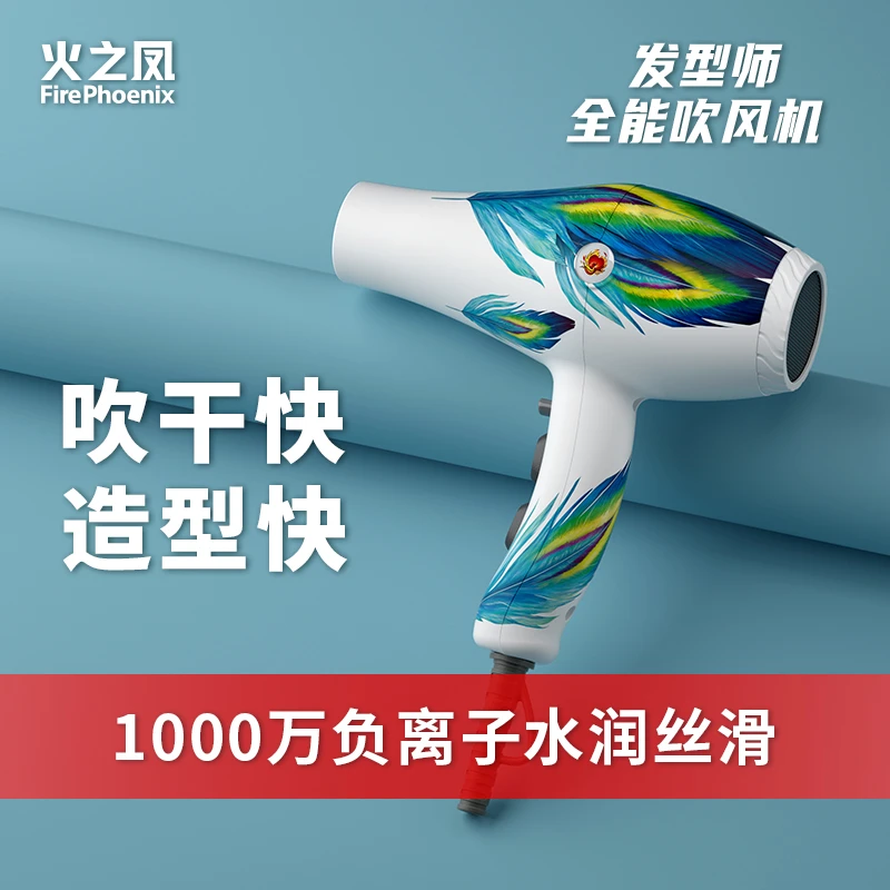 火之凤吹风机8960发型师专用发廊大功率理发店家用负离子护发速干