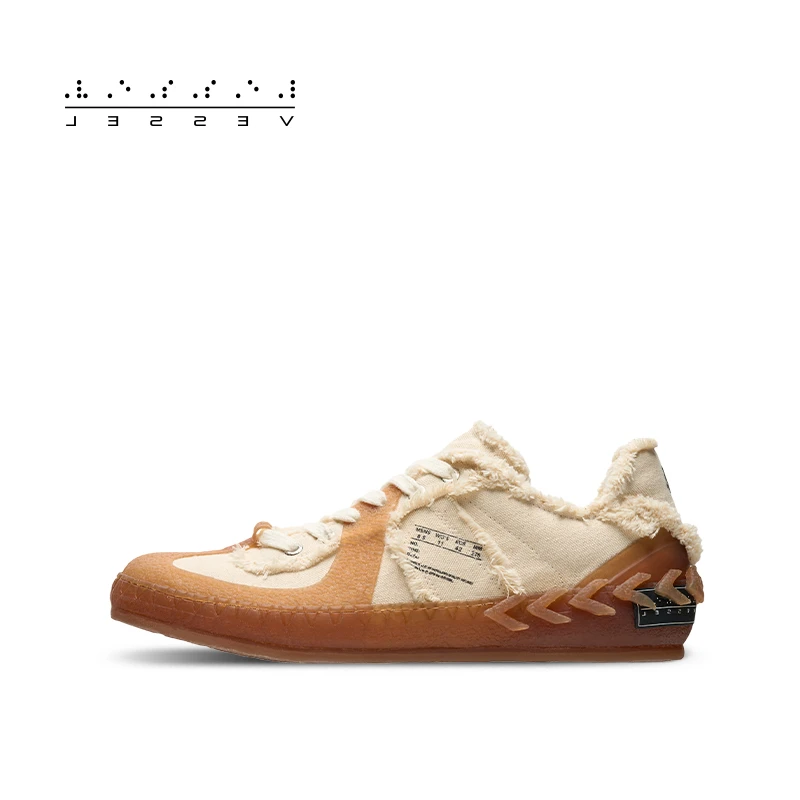 XVESSEL新品发售T头鞋经典款复古潮流薄胶底德训鞋