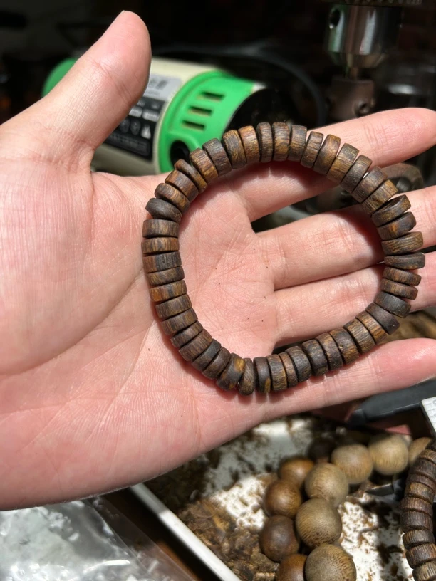 棋楠沉香手串单圈Y.soso