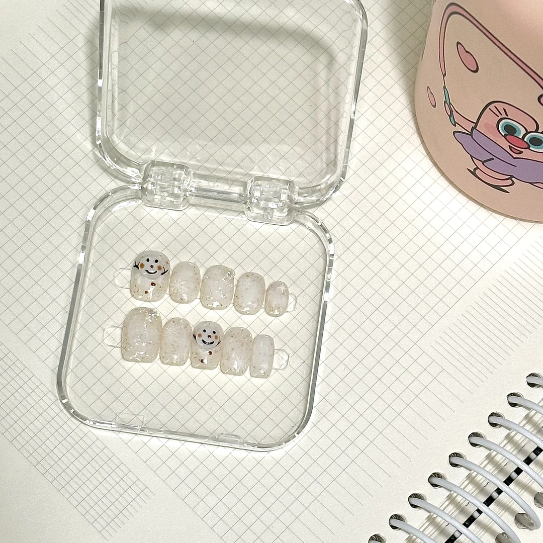 【小雪人】现货 秋冬氛围感 限定小雪人款 纯手工穿戴甲