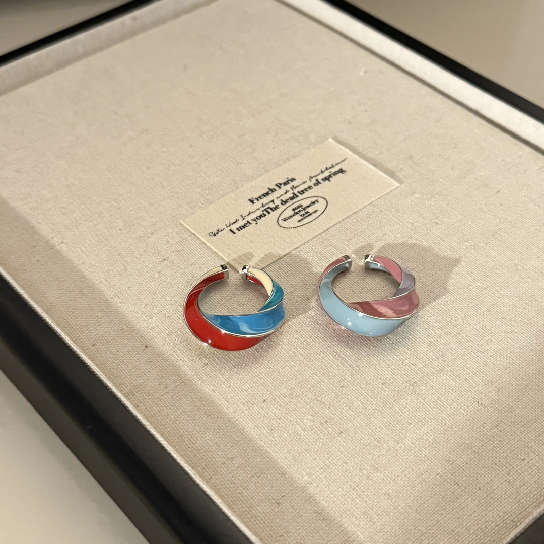 铜合金戒指 HRY0-铜合金滴油彩虹戒指个性HRY0-239