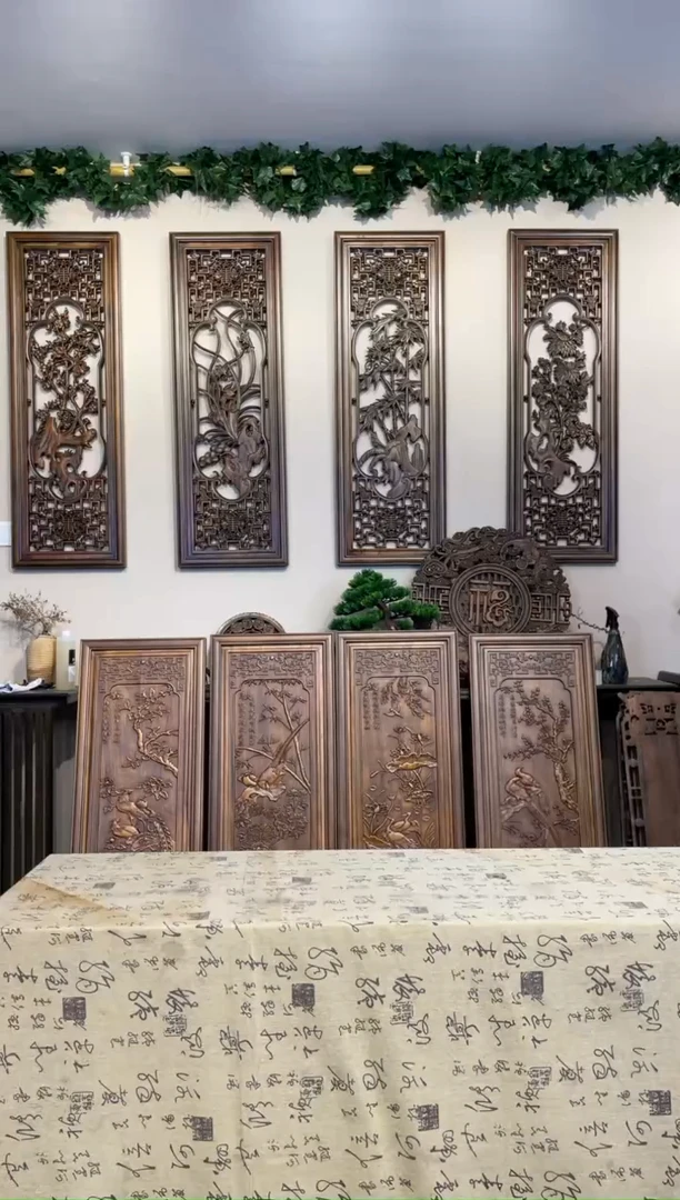 【闪购商品】樟木100*40梅兰竹菊