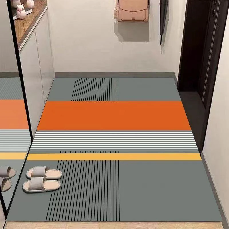 地垫门口入户门地垫硅藻泥吸水加厚满铺防滑垫浴室家用厨房脚踩垫