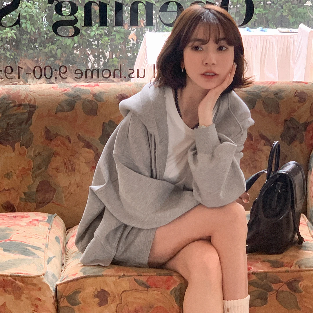 现货-【泡芙卫衣】连帽卫衣外套FS311W031